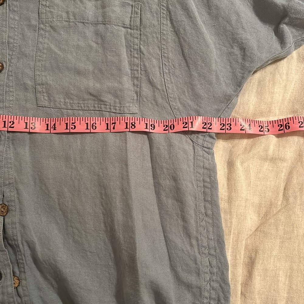 NotPerfectLinen Oversized Linen Shirt ( Livorno) - Picture 5 of 5